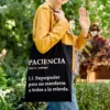 Tote bag con definición de paciencia