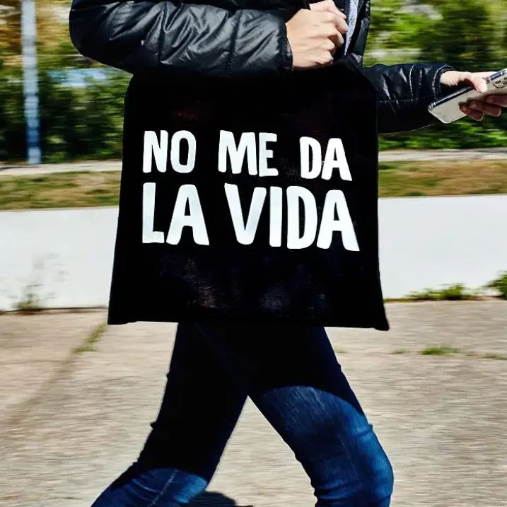 Tote bag No me da la vida