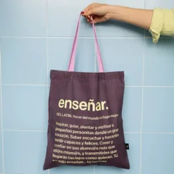 Tote bag para profesores: Enseñar
