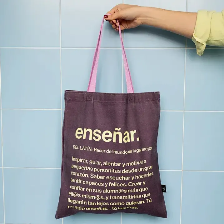 Tote bag para profesores: Enseñar