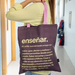 Tote bag para profesores: Enseñar