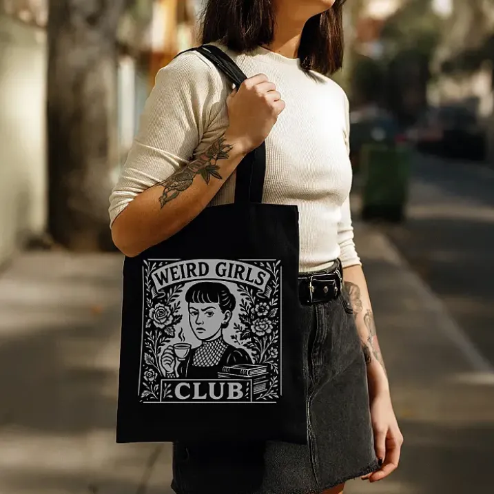 Tote bag Weird Girls Club