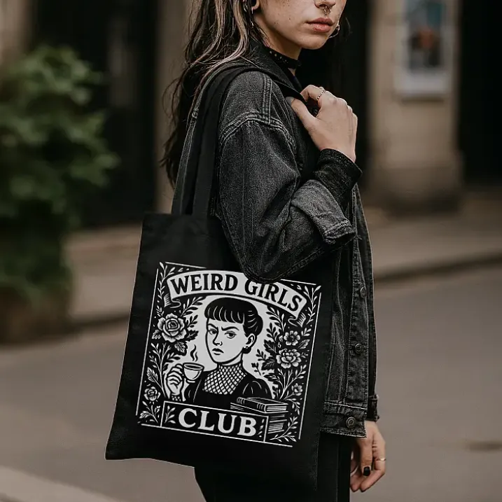Tote bag Weird Girls Club