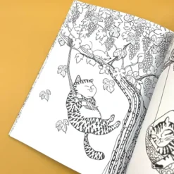 Un millón de gatos: felinos adorables para colorear