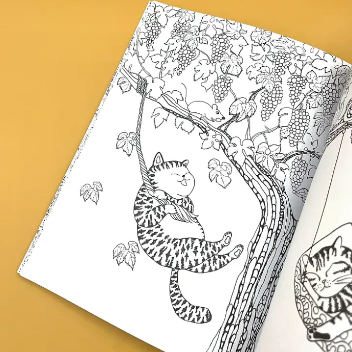 Un millón de gatos: felinos adorables para colorear