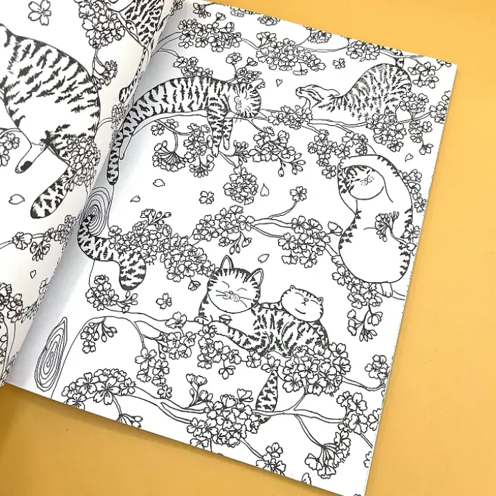 Un millón de gatos: felinos adorables para colorear