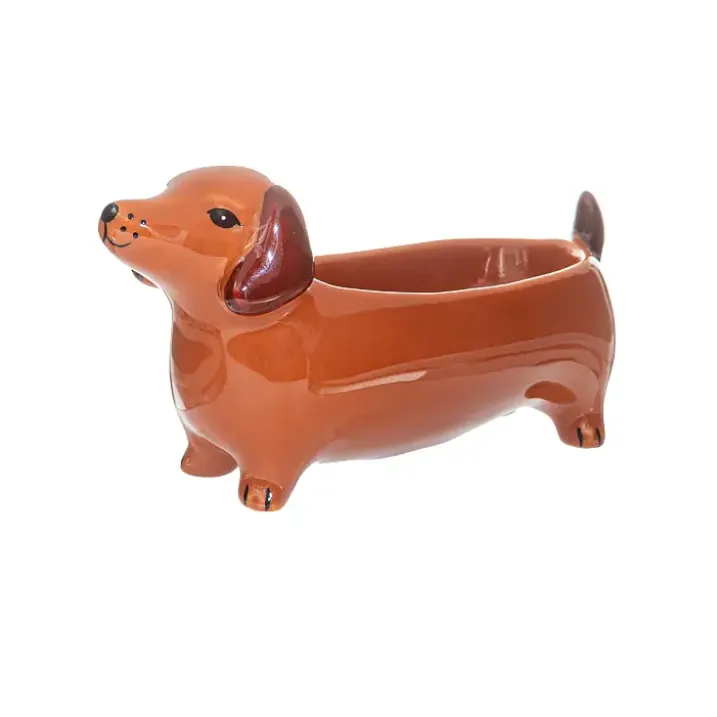 Vaciabolsillos en forma de perro salchicha