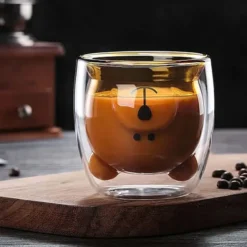 Vaso de café de doble pared Glasito