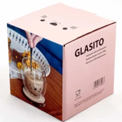Vaso de café de doble pared Glasito