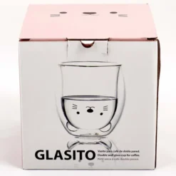 Vaso de café de doble pared Glasito