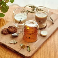Vaso de café de doble pared Glasito
