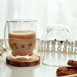 Vaso de café de doble pared Glasito