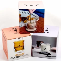 Vaso de café de doble pared Glasito
