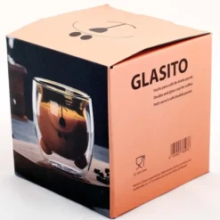 Vaso de café de doble pared Glasito