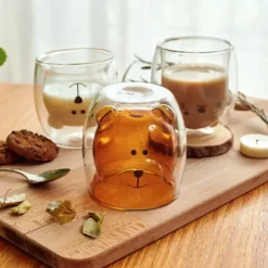 Vaso de café de doble pared Glasito