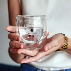 Vaso de café de doble pared Glasito