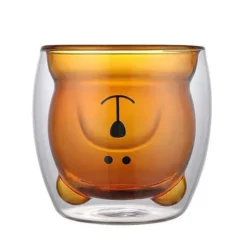 Vaso de doble pared con forma de animalito