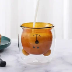 Vaso de doble pared con forma de animalito