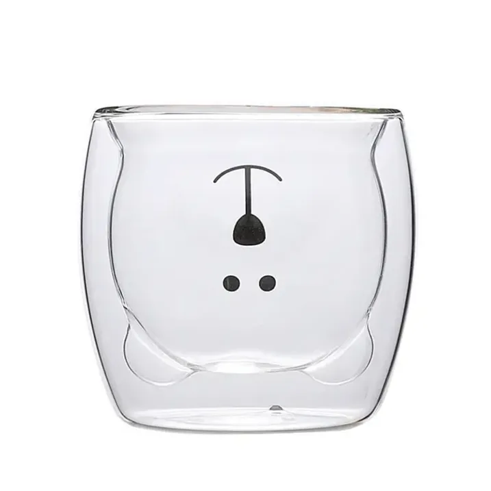 Vaso de doble pared con forma de animalito