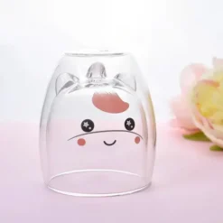 Vaso de doble pared con forma de animalito