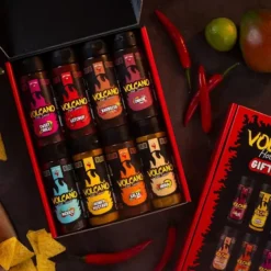 Volcano: Set de 8 salsas picantes