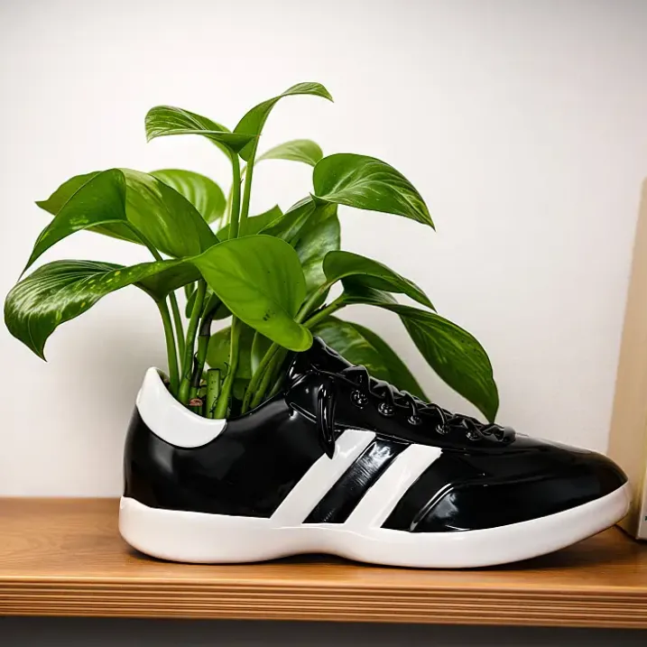 Walking Plant: maceta original en forma de zapatilla