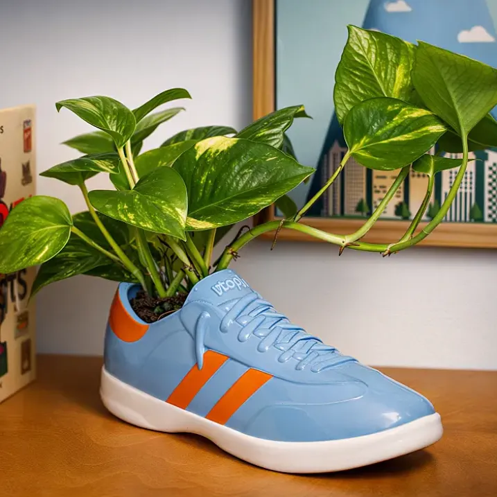 Walking Plant: maceta original en forma de zapatilla